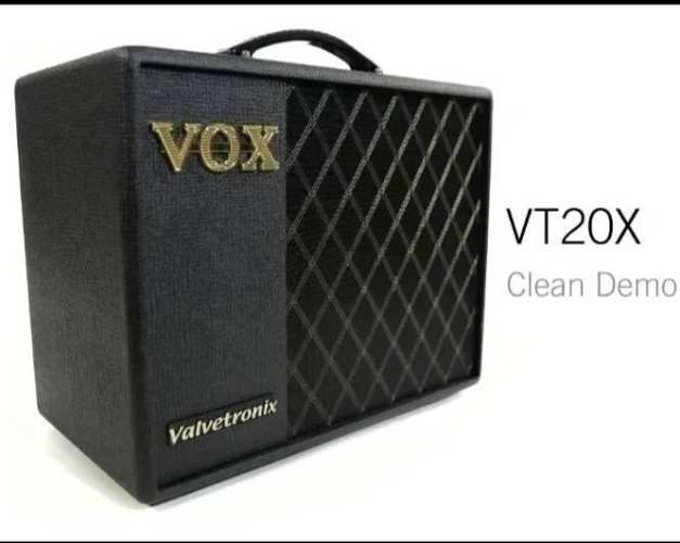 Amplificador Para Guitarra Vox Vt20x Valvular  20w