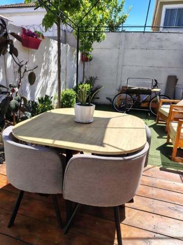 Mesa de comedor 4 sillas