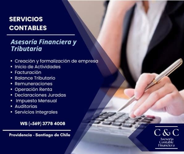 Asesoria Contable Tributaria Contador - Contabilidad