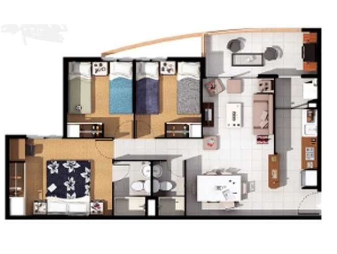 Departamento Brisas de San Joaquín