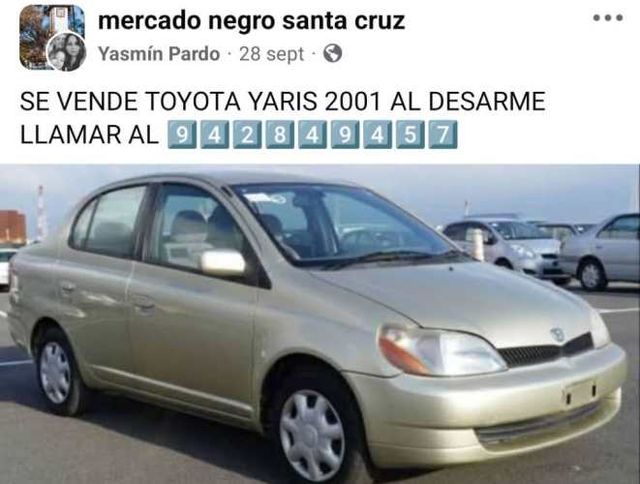 Toyota Yaris al desarme