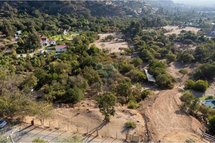 Parcela de 1 ha en olmué con vista a la campana