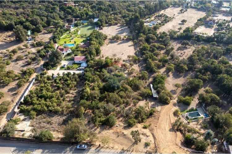 Parcela de 1 ha en olmué con vista a la campana