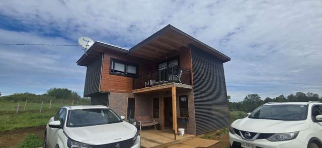 HERMOSA PARCELA CON CASA EN SECTOR EL TESORO A 13 KM DE VILCUN