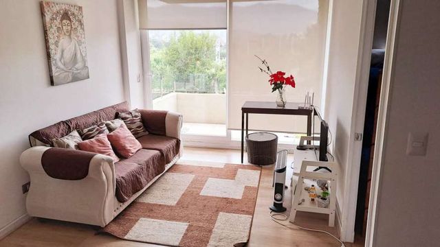 SE VENDE DEPARTAMENTO EN PAPUDO, AMOBLADO, 2 DORMITORIOS Y 1 BAÑO, ESTACIONAMIENTO Y BODEGA LOMAS DE PAPUDO 4