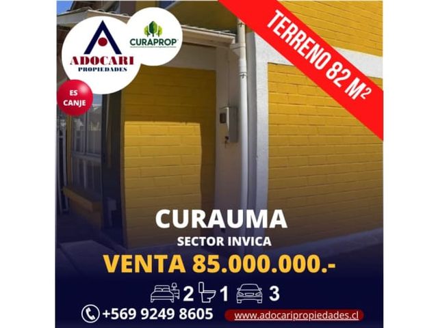 CURAUMA - CASA INVICA - 2D 1B 3E