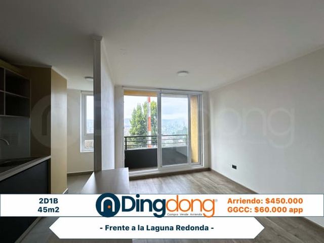 Departamento En Arriendo Frente A La Laguna Redonda