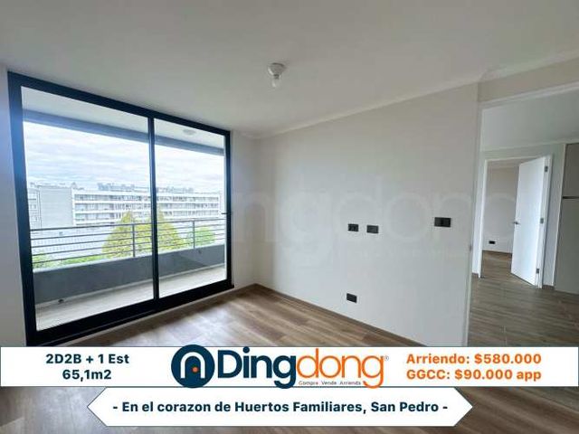 Arriendo Departamento Mariposa Nuevo En Huertos Familiares