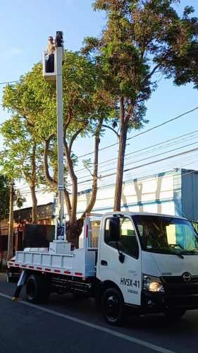 Se vende o permuta Camión hidroelevador o camión grúa alza hombre o camión capacho