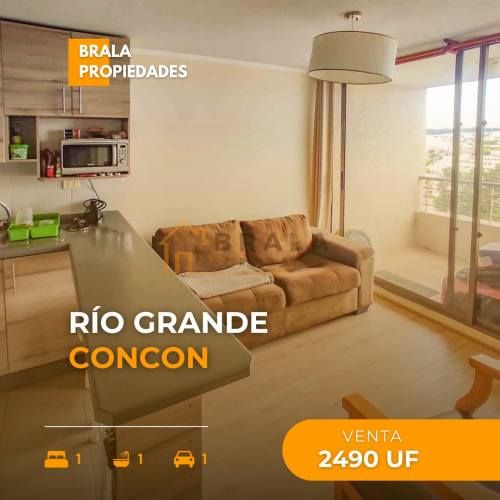 VENTA DEPARTAMENTO CONCON IDEAL INVERSIÓN