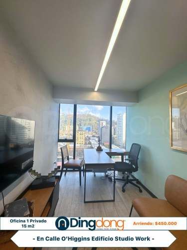 Oficina En Arriendo En Studio Work Mirando Al Parque Ecuador