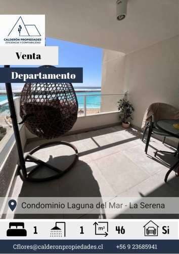 Venta Exclusivo Departamento Frente al Mar – Laguna del Mar, La Serena