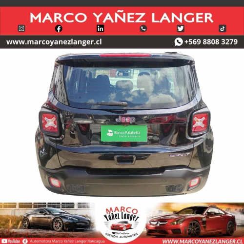 JEEP RENEGADE SPORT LX 1.8 / AÑO  KILOMETROS / EXCELENTE ESTADO