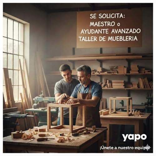 Maestro Carpintero Intermedio o Avanzado