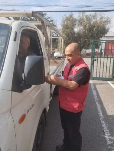 Guardia DIA 4x4, control acceso