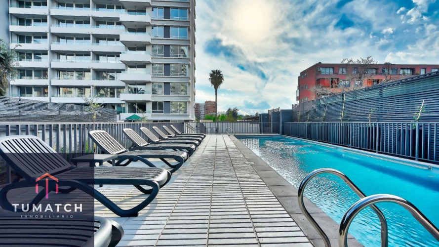 Departamento en venta c/ estacionamiento en Lo Vial