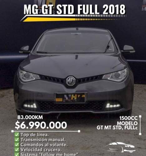 MG GT MT STD, FULL, 2018