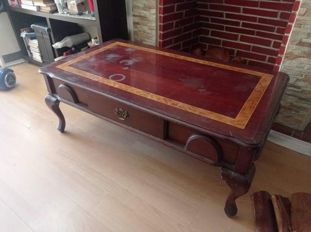 Mesa de centro antigua