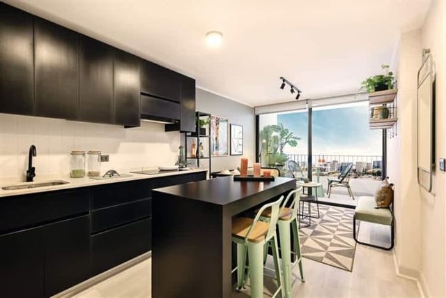 DEPARTAMENTO Edificio Gillermo Mann, Ñuñoa, sector Estadio Nacional, calle Gillermo Mann