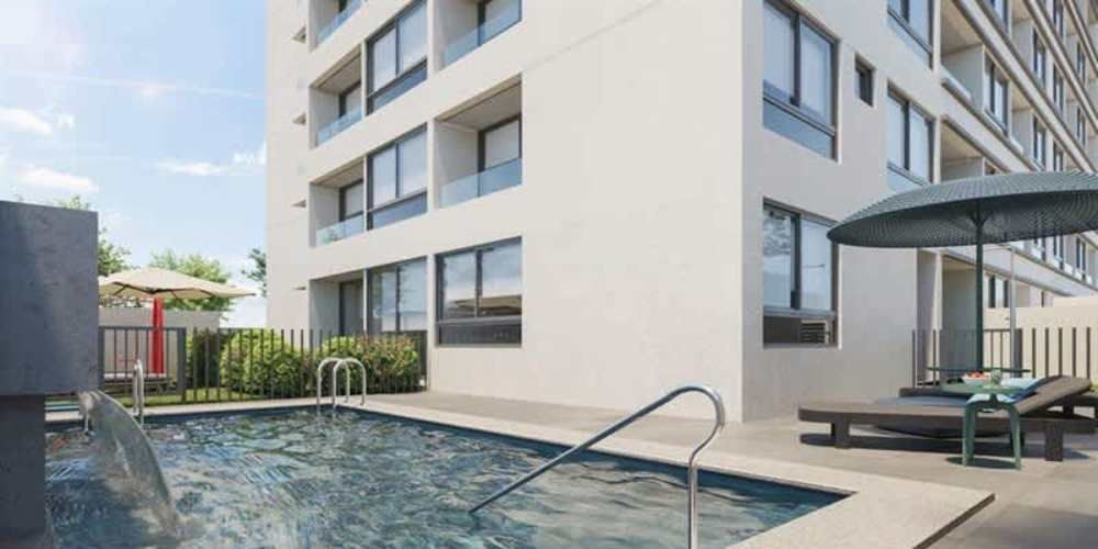 DEPARTAMENTO Edificio Dublé Almeyda, Ñuñoa, sector Metro Ñuñoa, Av. Campo de Deportes