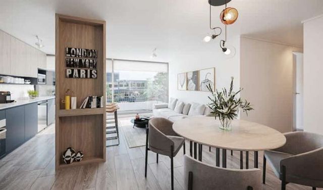 DEPARTAMENTO Edificio Paseo Walker, Ñuñoa, sector Estadio Nacional, calle Brigida Walker