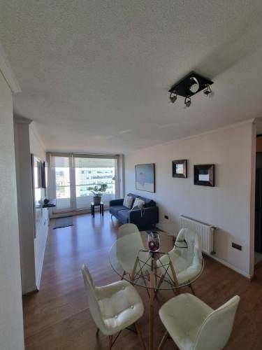 Departamento amoblado frente al mall del trebol