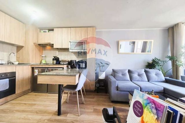 Vive a pasos de provi y ñuñoa 1d, 1b, est+bod