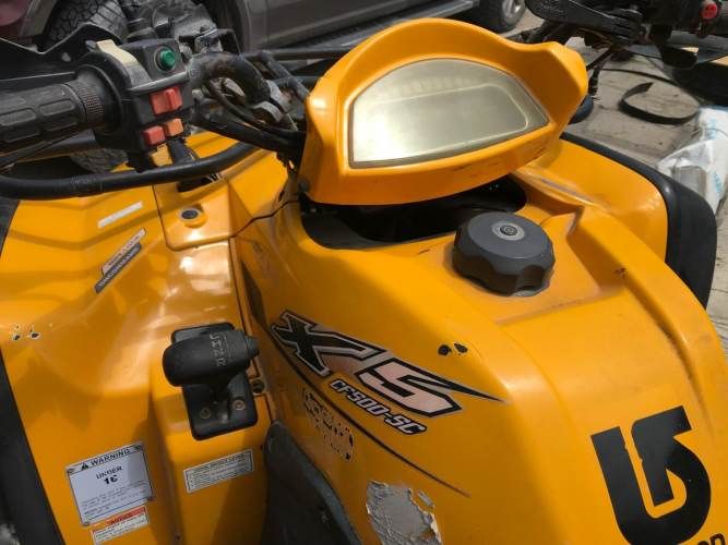 Cuatrimoto CFmoto modelo CF500 5C - 500 cc