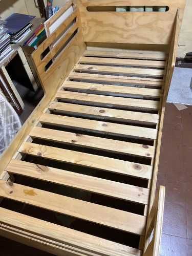 Cama Montesori una plaza