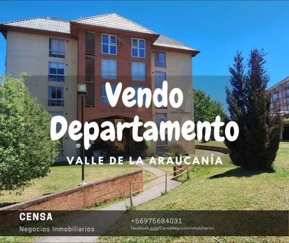 VENTA DEPTO 3 DORM VALLE DE LA ARAUCANÍA EN CENTRO DE TEMUCO