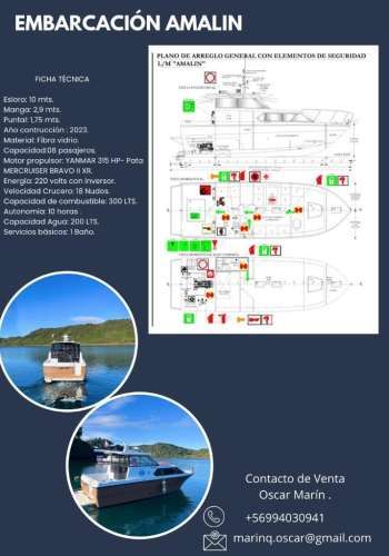 Vendo Embarcación Menor