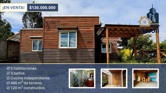 VENTA CASA TOME 5D 3B 7ESTACIONAMIENTOS