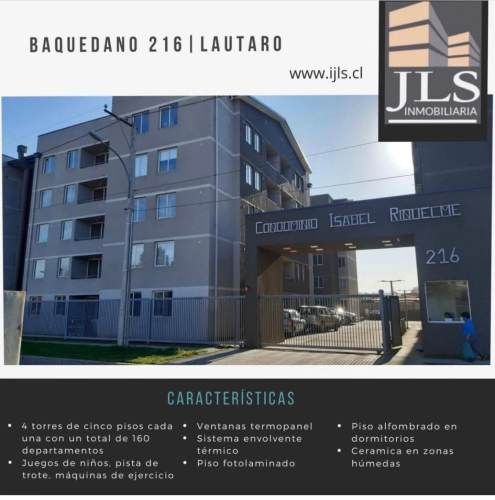 Depto. Condominio Isabel Riquelme