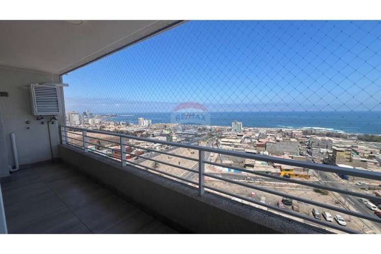 Venta depto , edificio vista horizonte