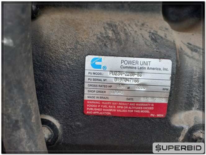 MOTOR DIESEL CUMMINS PU