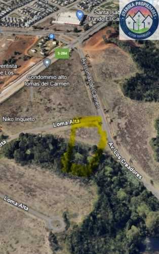 Terreno en venta ubicado en AVENIDA LOS CREADORES ESQUINA LOMA ALTA