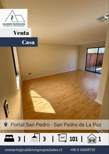 Se vende casa en condominio, Portal de San Pedro