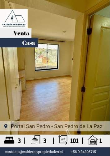 Se vende casa en condominio, Portal de San Pedro