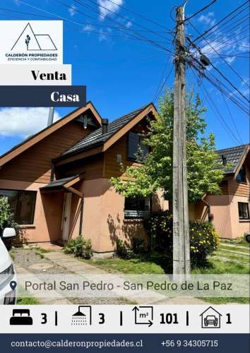 Se vende casa en condominio, Portal de San Pedro