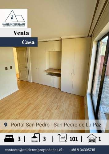 Se vende casa en condominio, Portal de San Pedro