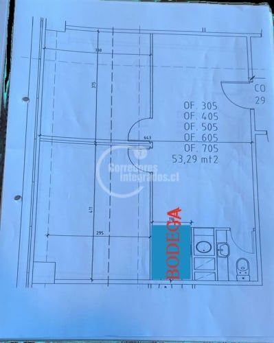 OFICINA Av Andres Bello con Manuel Montt