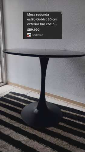 Mesa Redonda 80 Diámetro