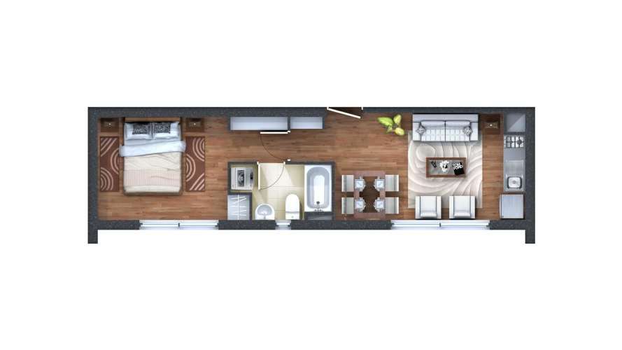 Departamentos semi nuevos en Edificio 21 De Mayo, Concepción.