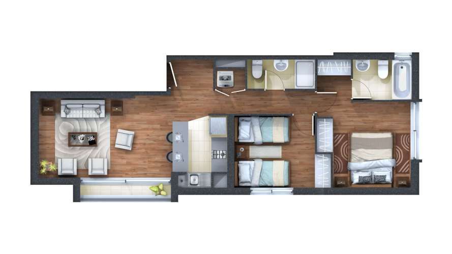 Departamentos semi nuevos en Edificio 21 De Mayo, Concepción.