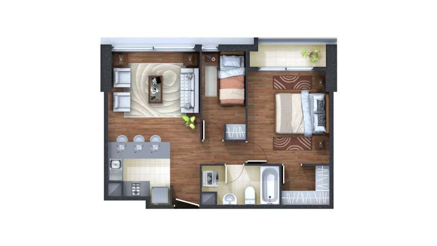 Departamentos semi nuevos en Edificio 21 De Mayo, Concepción.