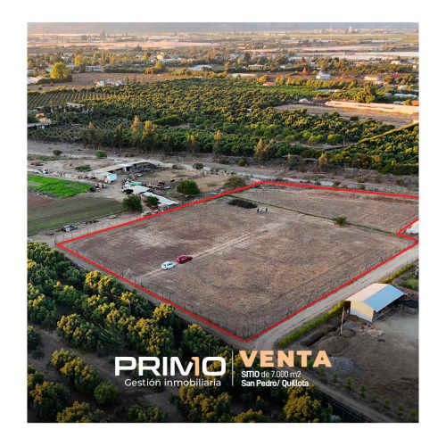 TERRENO PLANO DE 7000M2 EN SAN PEDRO