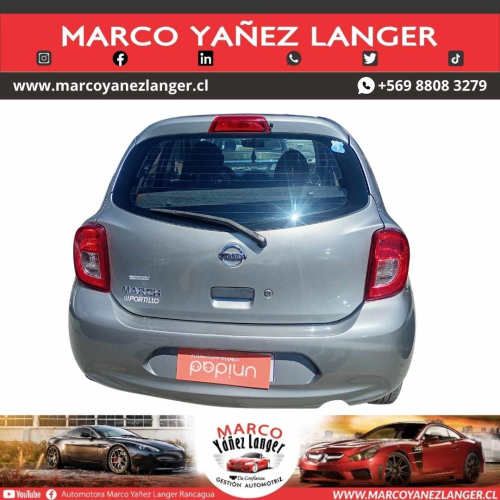 NISSAN MARCH K13 HB 1.6 / AÑO  KILOMETROS / EXCELENTE ESTADO