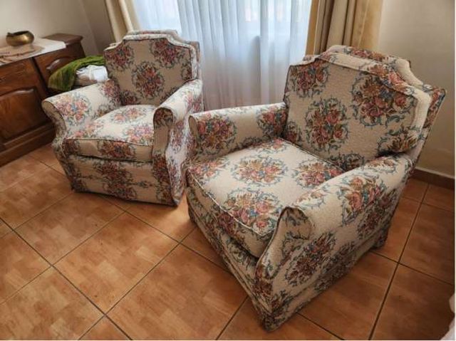 Impecables Sillones 1 Cuerpo // Tapizado Nuevo