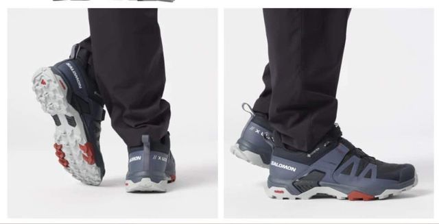 Nuevo! Zapatos de senderismo Salomon X Ultra 4 azul