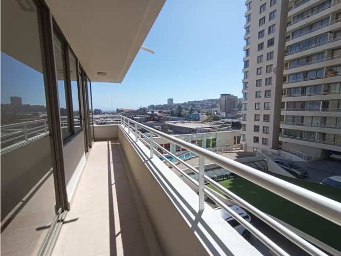  Arriendo Departamento 2 Dormitorios – Edificio Geo Park, Valpo